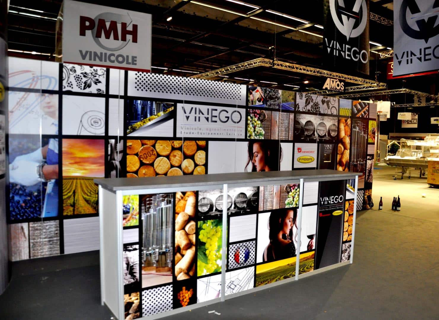 Votre stand personalisé décoré sur mesure